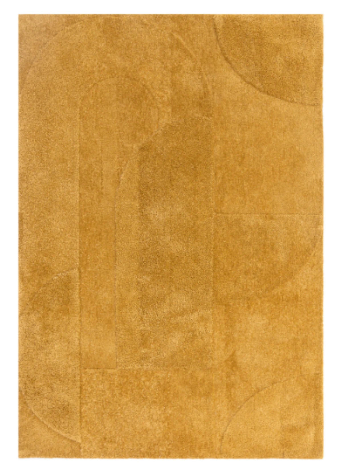 TEPPICH modern Wohn-/Schlafzimmer BONA Gelb 120 x 170 cm - Gelb, Textil (120/170cm) - Novatrend