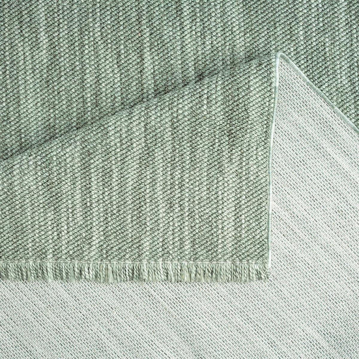 KURZFLOR-TEPPICH Lindo 8843 Grün 80x300 cm - Grün, Textil (80/300cm) - carpet city