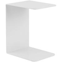 BEISTELLTISCH eckig 28/38/48 cm Metall Weiß - Weiß, Metall (38/28/48cm) - CLP