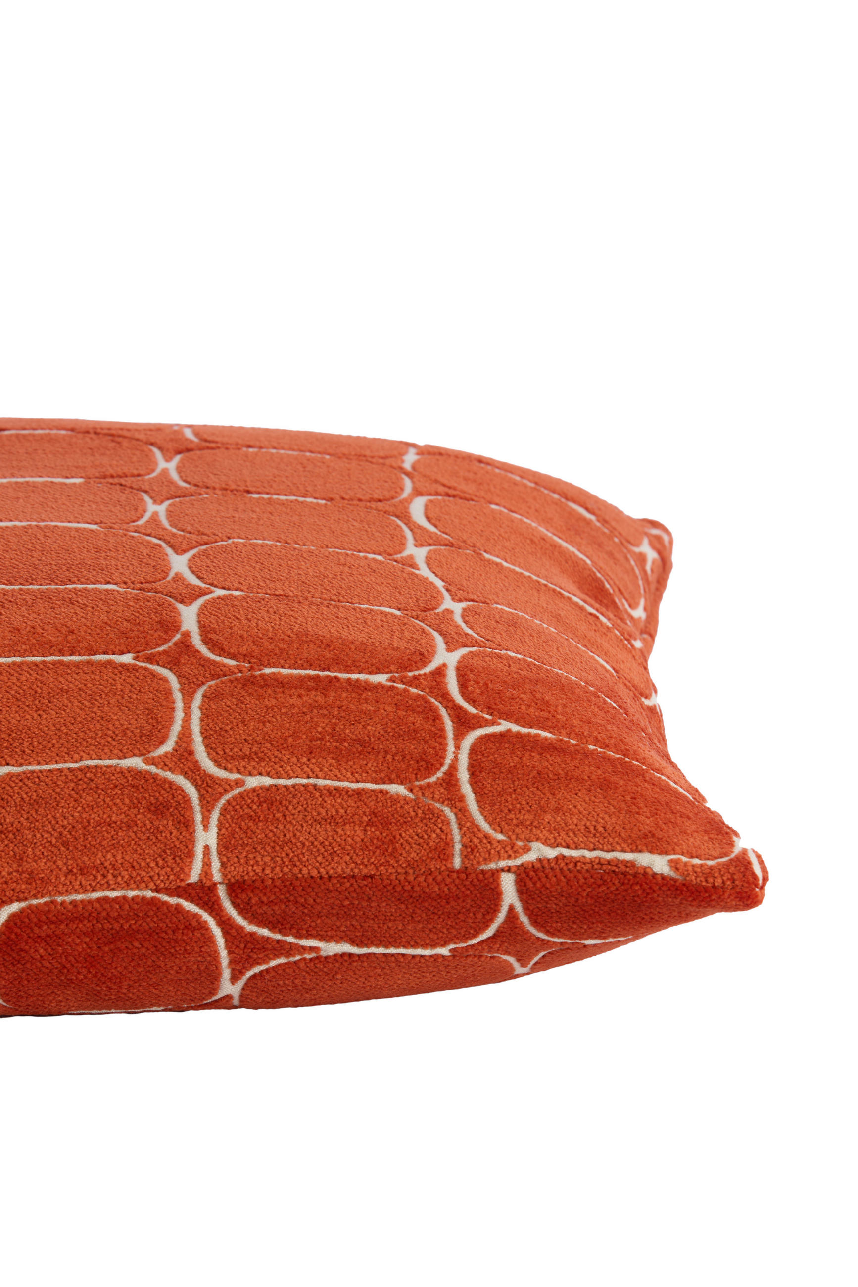 DEKOKISSEN Dothan Rot 45/45/10 cm - Rot, Textil (45/45cm) - Light & Living