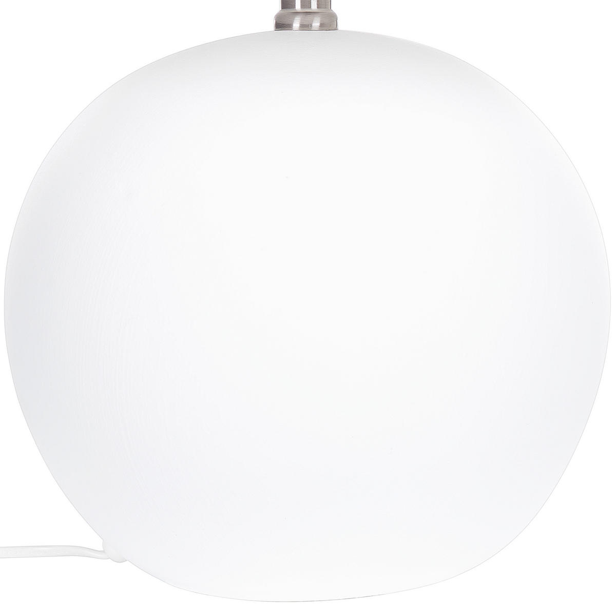 TISCHLAMPE Limia 34/34/41 cm - Weiß, Keramik (34/34/41cm) - Beliani
