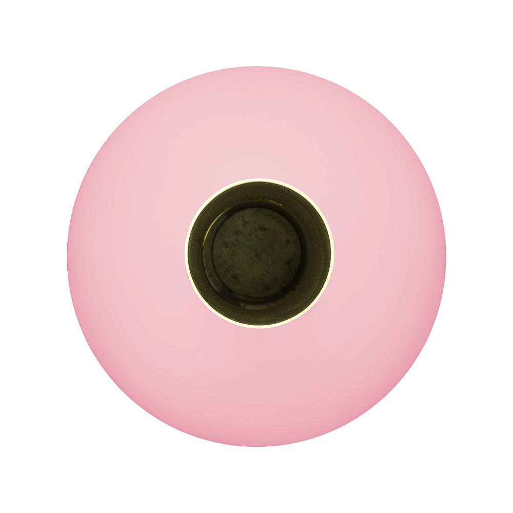 VASE Metal large matt light rosa 24.5x42 cm - Hellrosa, Metall (42cm) - Pip Studio