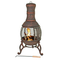 FEUERSTELLE, Gusseisen, Grillfunktion, Bronze - Bronzefarben, Metall (40/28/40.5cm) - Westfalia