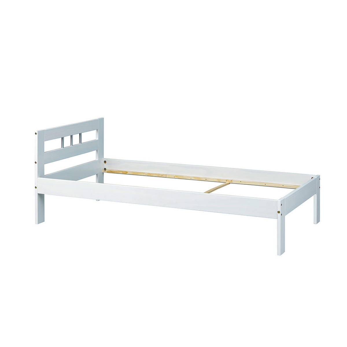 BETT Weiß - Weiß, Holz - ebuy24