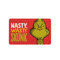 BRETTCHEN The Grinch Nasty Wasty Skunk Rot 14,5 x 23,5 cm - Rot, Kunststoff (14.5/23.5cm) - United Labels