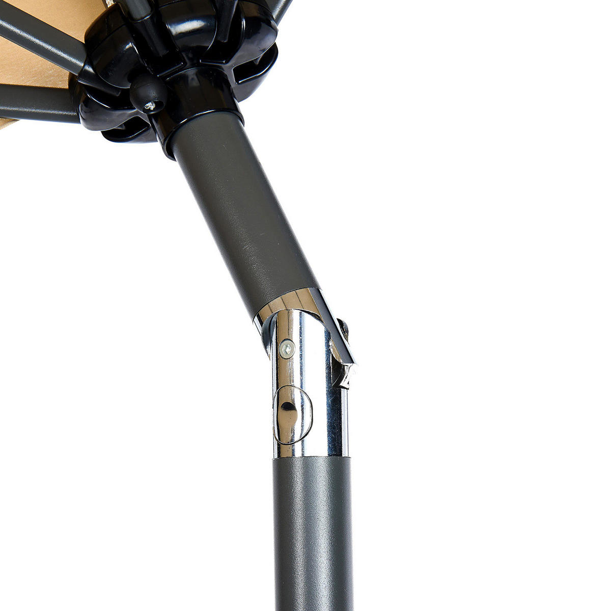 SONNENSCHIRM Siesta - Beige, Textil/Metall (184/94cm) - Butlers