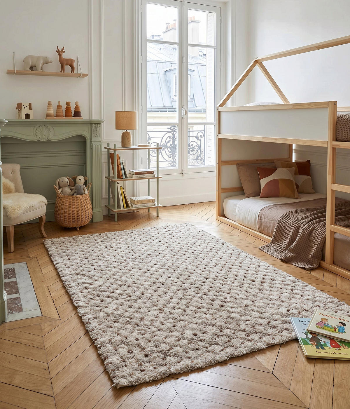 DESIGN-TEPPICH weich und dick beige - Beige, Textil (120/170cm) - AFK Living