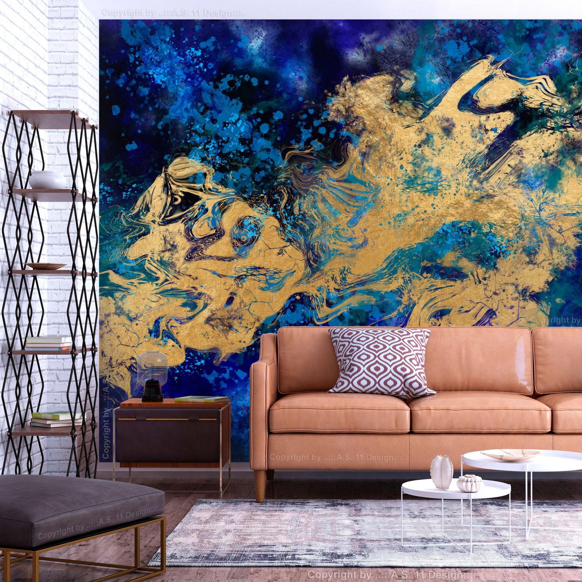 SELBSTKLEBENDE FOTOTAPETE 196/140 cm - Multicolor, Textil (196/1cm) - KUNSTLOFT