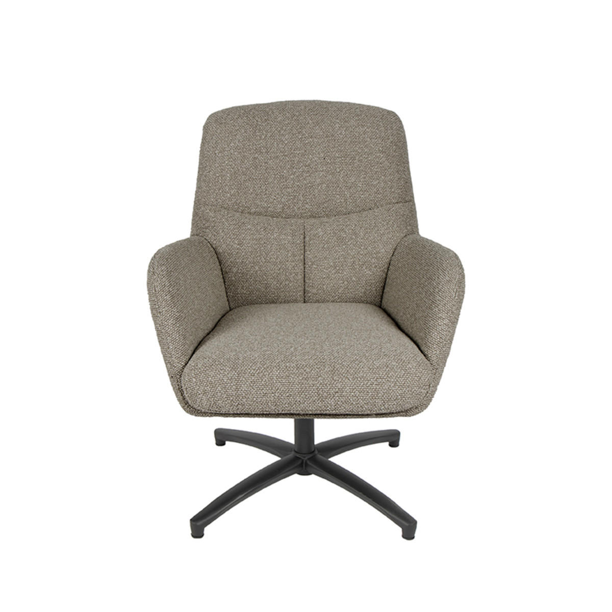 SESSEL Chill Zone Grau 73/68/90 cm - Dunkelgrau, Textil (68/90/73cm) - LABEL51