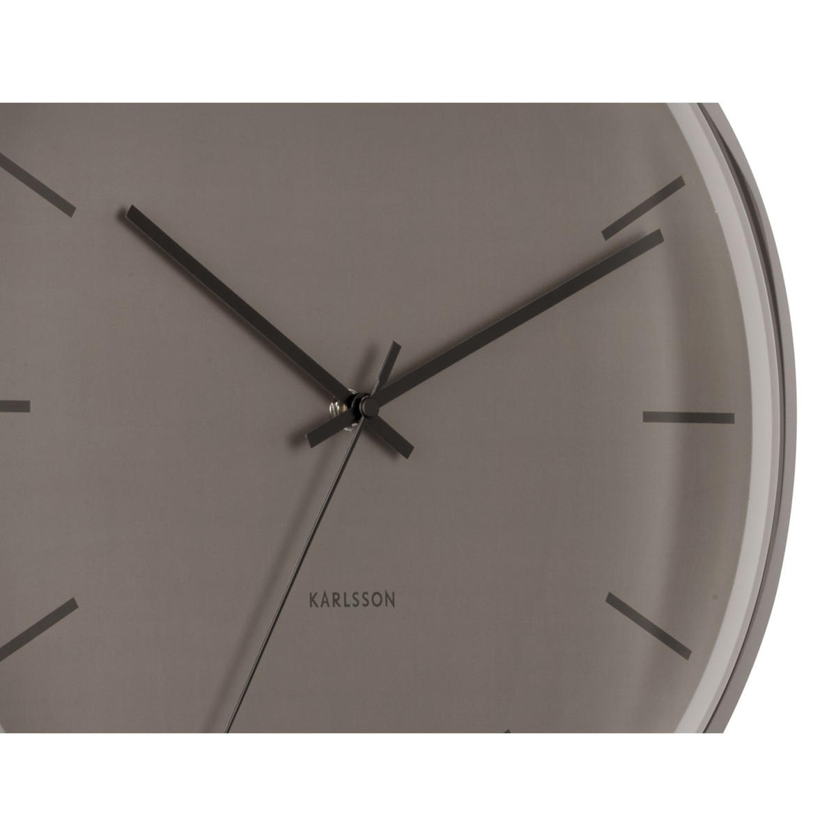 WANDUHR Nirvana Globe Donker Ø40 cm - Dunkelgrau, Metall (40/40/12cm) - Karlsson