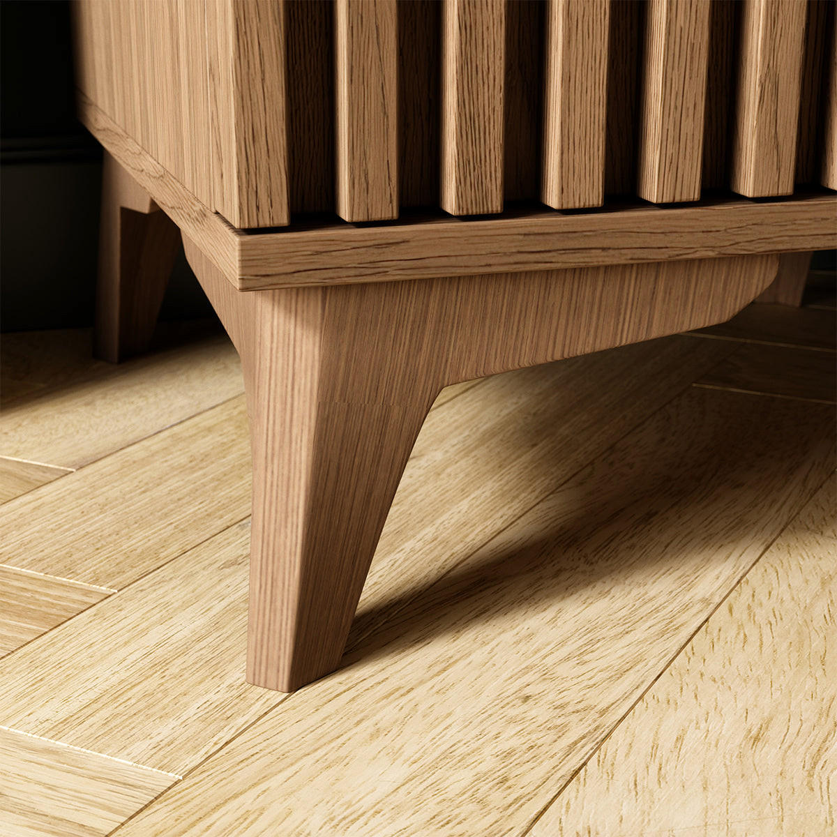 NACHTTISCH Esteban Holz - Braun, Holzwerkstoff (40/52/40cm) - Petits-meubles