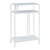 KONSOLENTISCH Kumlinge - Weiß, Metall (30/55/85cm) - [en.casa]