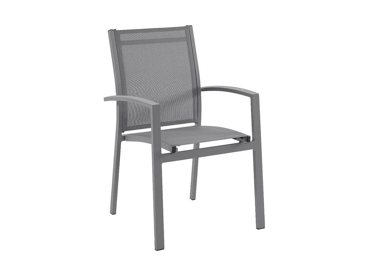 GARTENSTUHL - 2 Personen - metall - anthrazitgrau Telto - Anthrazit, Metall (55/89/61cm) - Vente-Unique