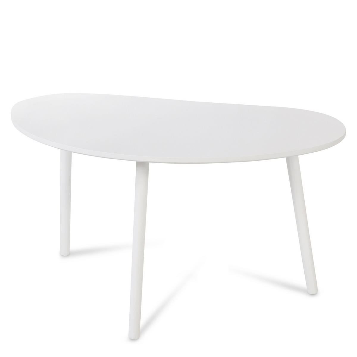 COUCHTISCH Kiefer 84/43 cm Weiß - Weiß, Holz (50/84/43cm) - Homestyle4u