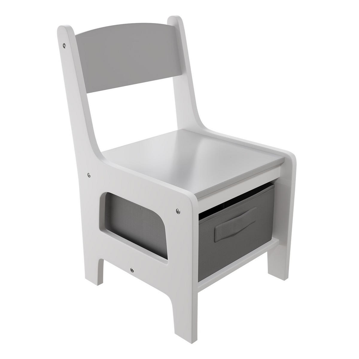 KINDERSITZGRUPPE Milou grau - Grau, Holz (60/50/60cm) - Juskys