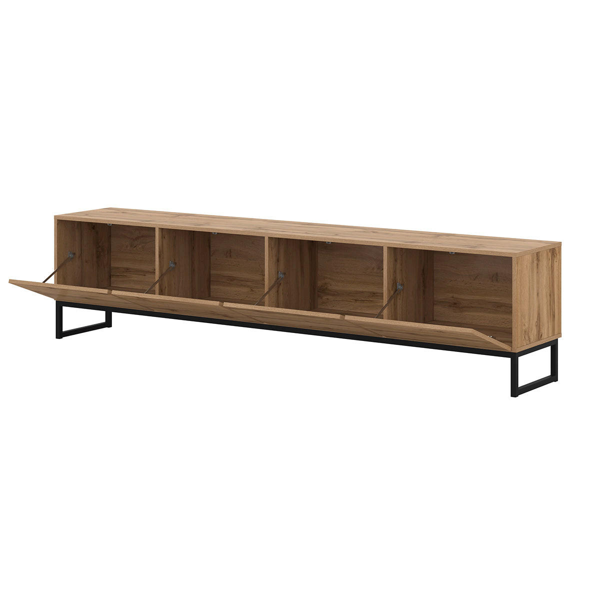TV STOLÍK Loa Drevo - hnedá, kompozitné drevo (209/50.2/36.5cm) - Petits-meubles