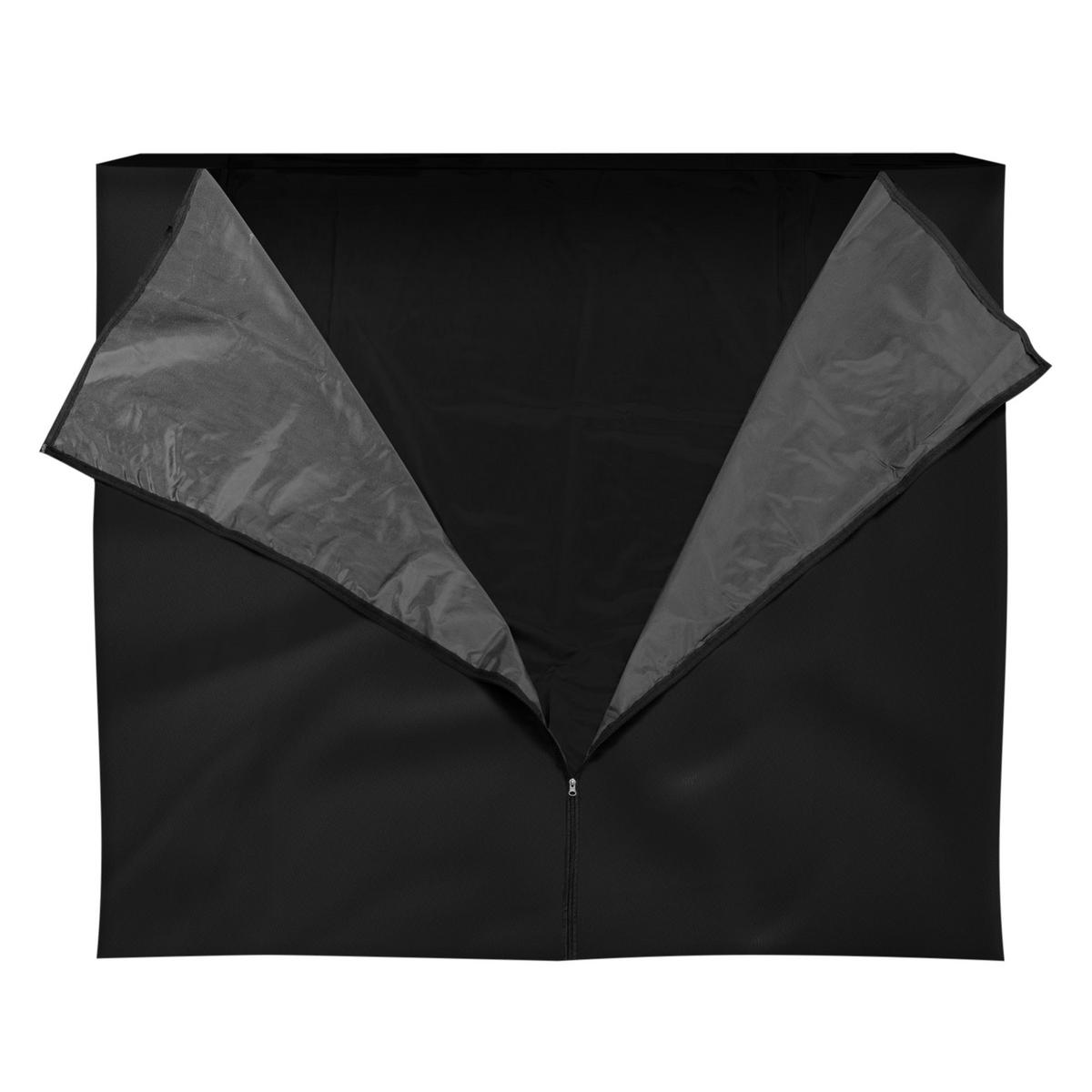KAMINHOLZREGAL - Anthrazit, Metall (70.5/145/145.3cm) - ML-DESIGN