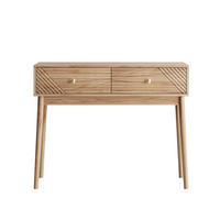 SCHREIBTISCH Eichenfarben 100/35/80 cm mit 2 Schubladen - Eichefarben, Holzwerkstoff (100/35/80cm) - PANGIVO