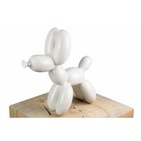 SKULPTUR Weiß 28/26 cm - Weiß, Stein (0.95/26/10cm) - KUNSTLOFT