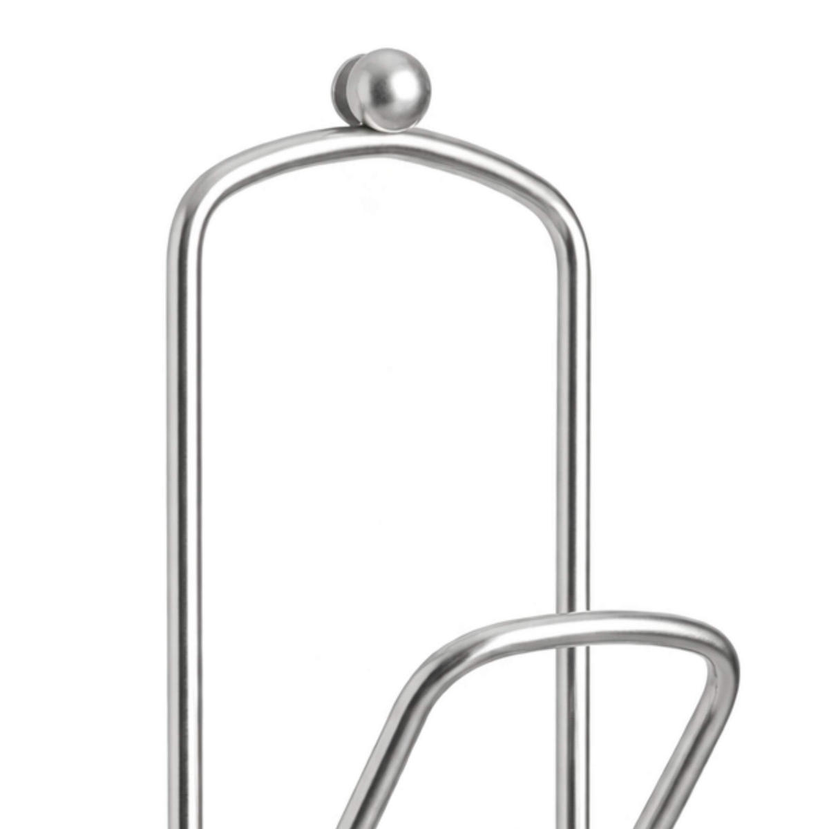 WANDHAKEN Silber Büroklammer 32 cm Metall - Grau, Metall (9/32/8cm)