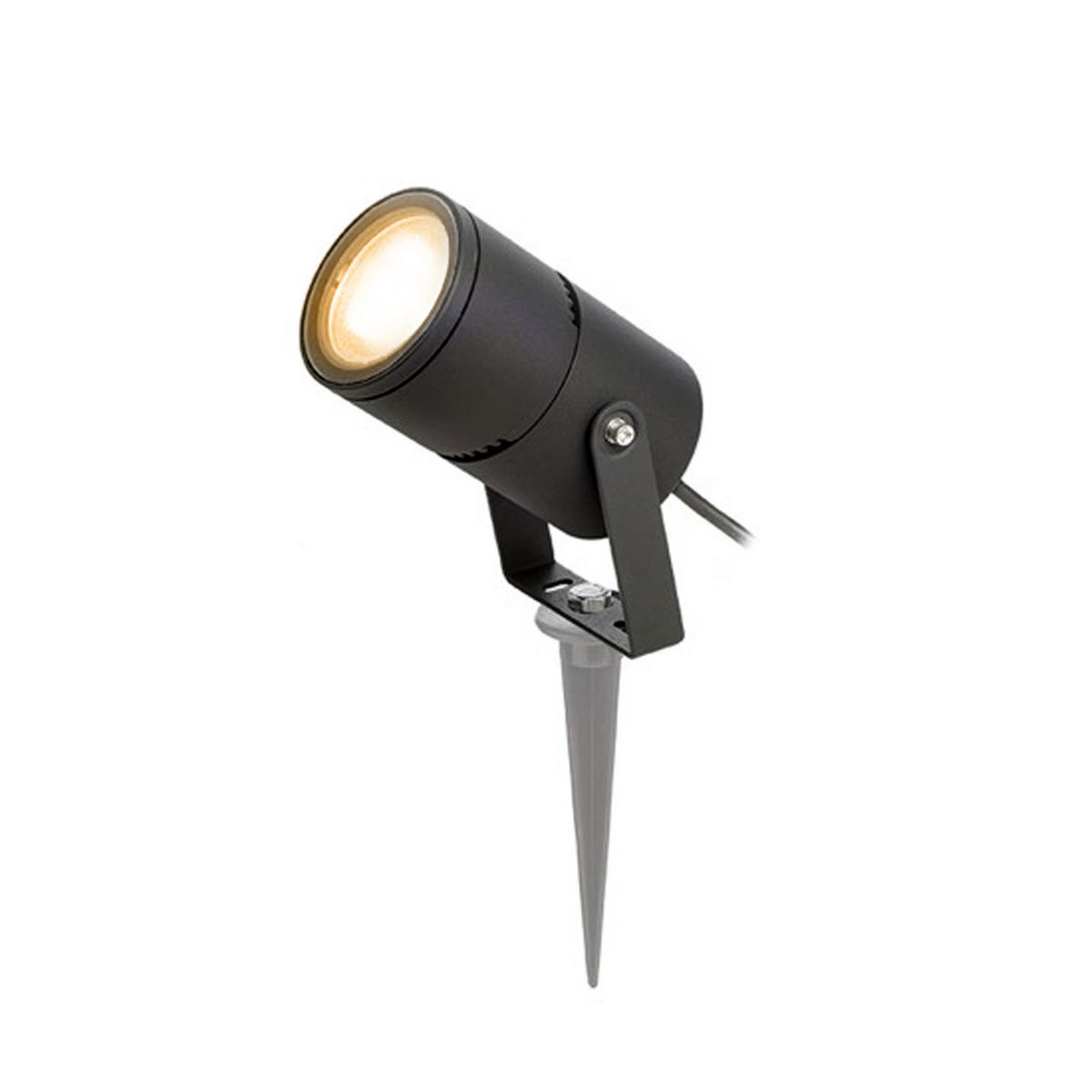 AUSSENLEUCHTE ROSS Anthrazitgrau 9 W IP65 - Grau, Metall (85/85/20cm) - Rendl