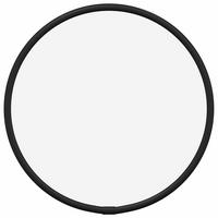 WANDSPIEGEL Schwarz Ø 20 cm Rund - Schwarz, Glas (20/20/1cm) - furnicato
