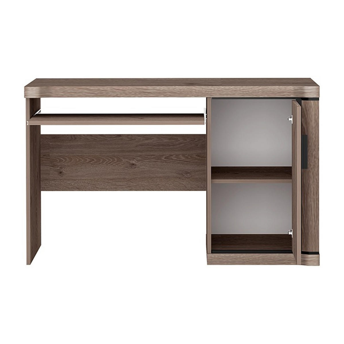 SCHREIBTISCH Dallas D-13 126 x 61 x 77 cm Trüffeleiche - Trüffeleichefarben, Holzwerkstoff/Kunststoff (61/126/77cm) - Koseto