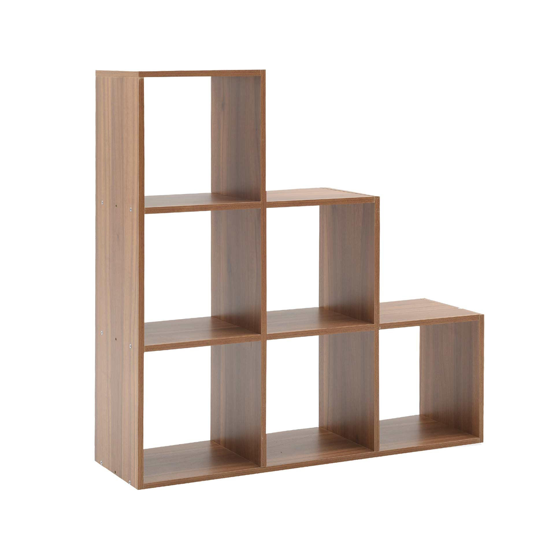BÜCHERREGAL Braun 29/98/98 cm - Braun, Holzwerkstoff (29/98/98cm) - Mobili Rebecca
