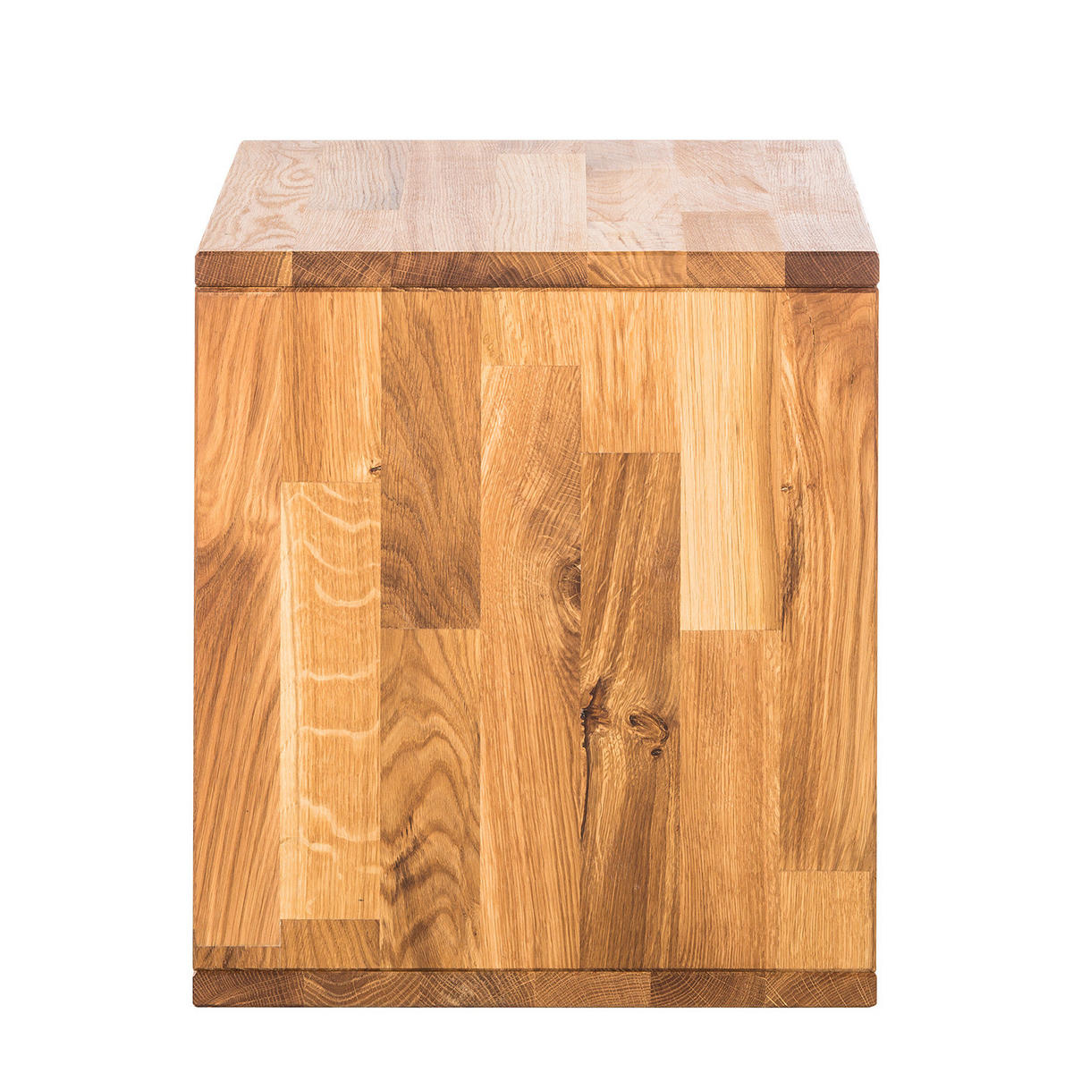 REGAL - Massivholz - Eichefarben, Holz (39/39/35cm) - home24