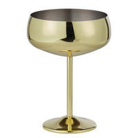 CHAMPAGNERSCHALE Manhattan Lounge - Goldfarben, Metall (0.4L) - Butlers