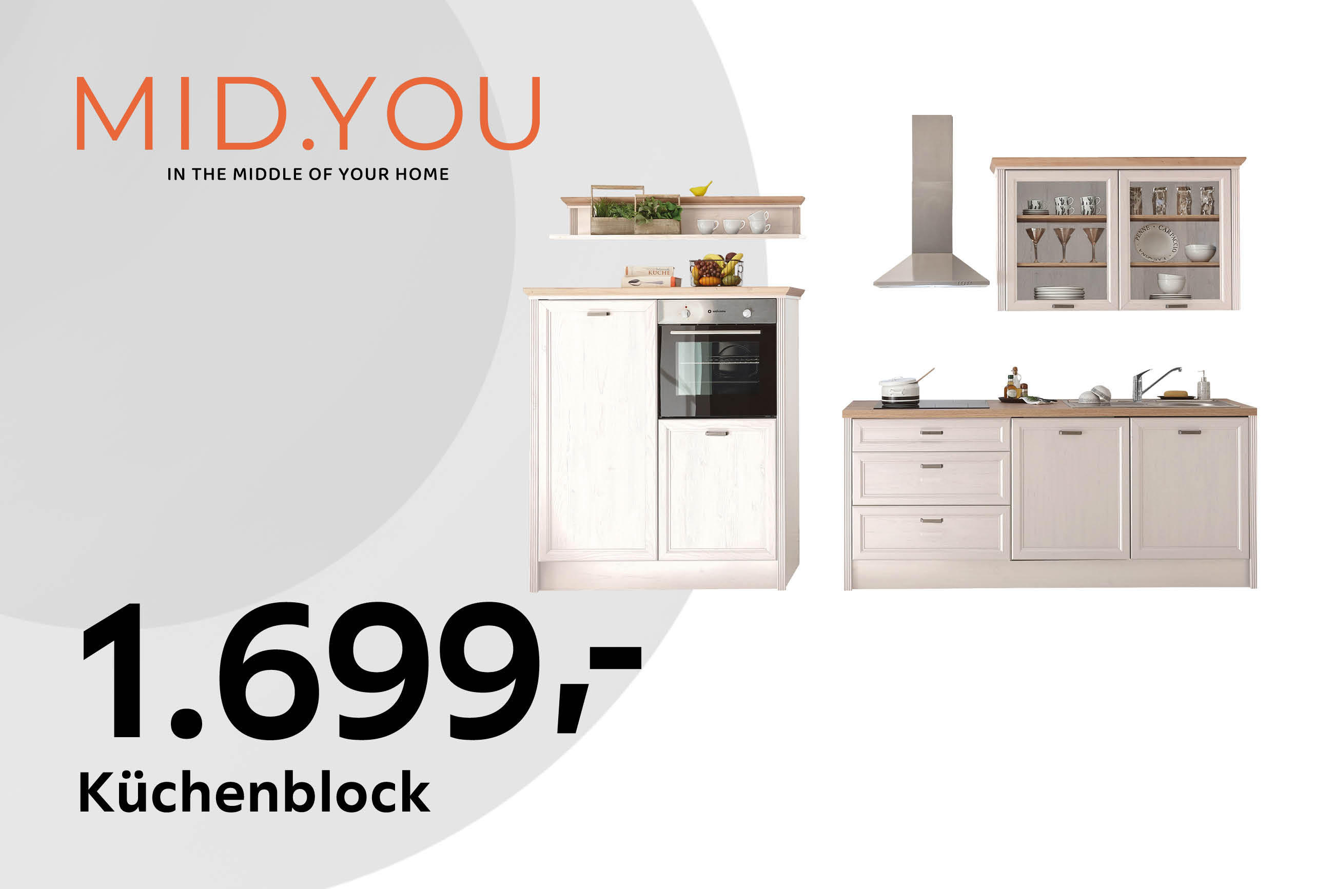 Küchenblock MID.You 1.699,-