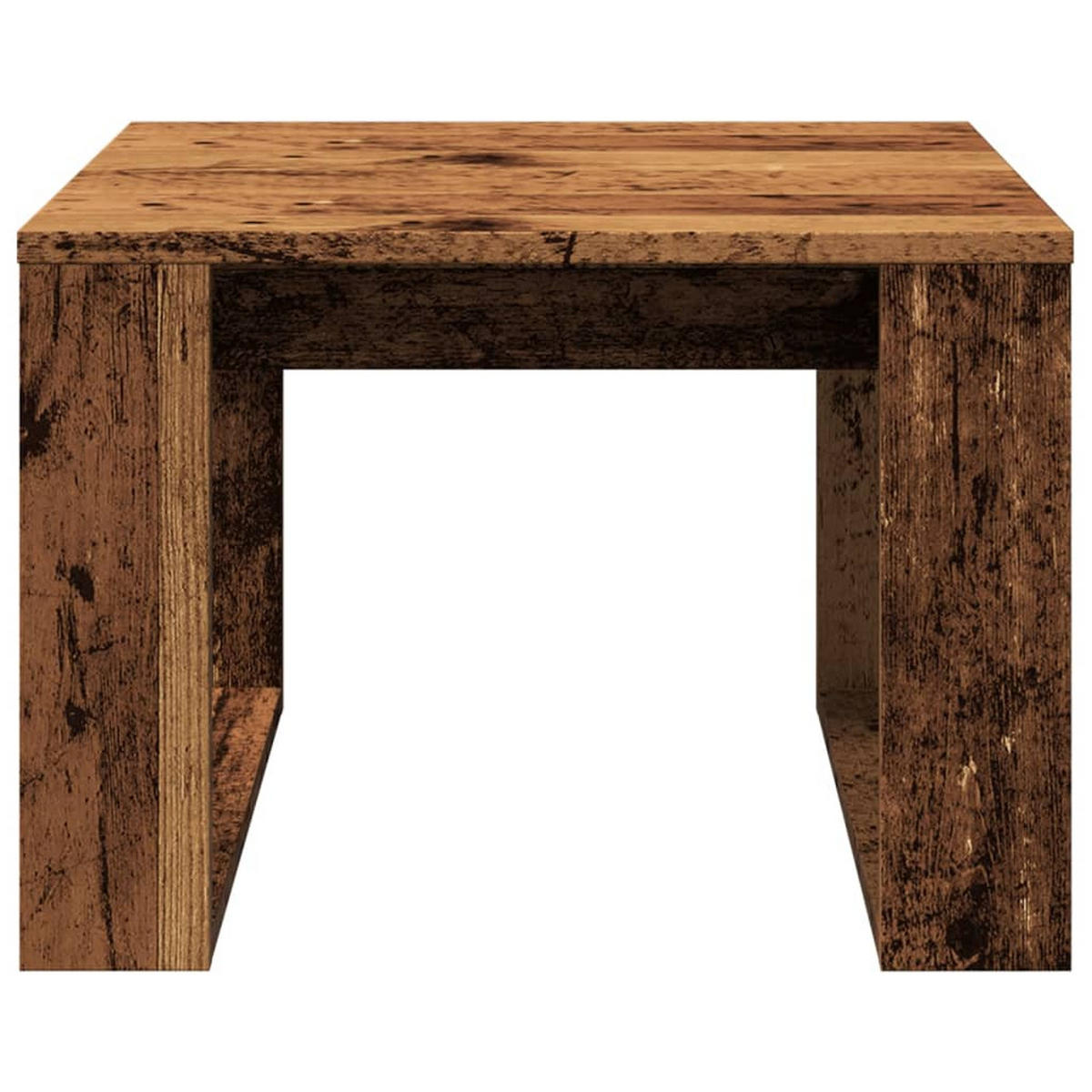 COUCHTISCH Morn 50/50/35 cm Braun Holzwerkstoff - Braun, Holzwerkstoff (50/50/35cm) - vidaXL