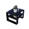 COUCHTISCH KAJA 63 - Schwarz, Holz (54/63/44cm) - Mat-Haus