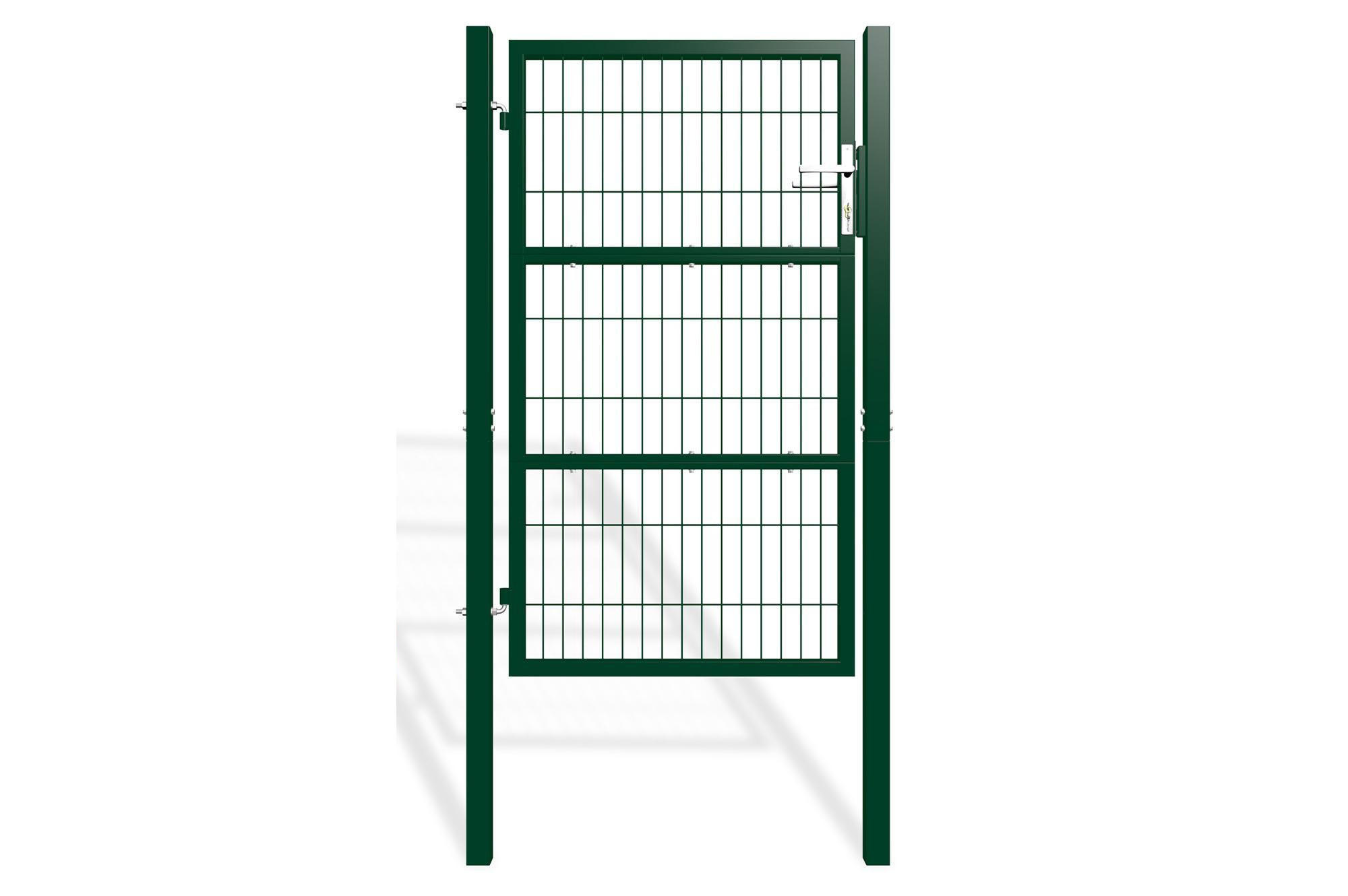 ZAUNTOR Razo grün 1m H.160cm Metall - Grün, Metall (106/166cm) - Casanoov