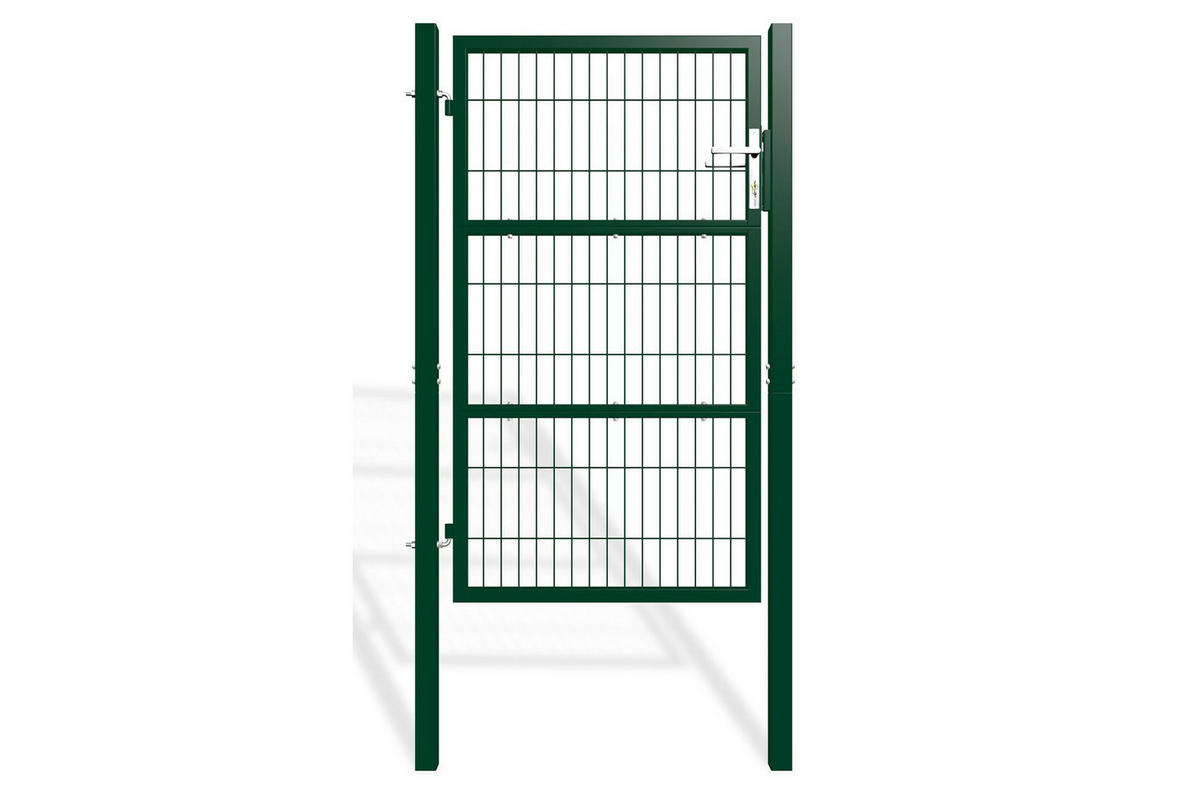 ZAUNTOR Razo grün 1m H.160cm Metall - Grün, Metall (106/166cm) - Casanoov