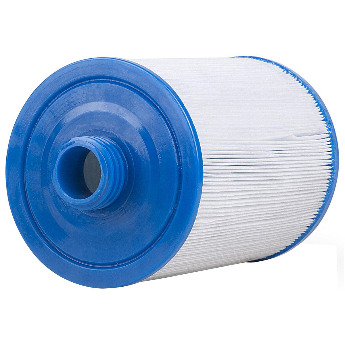 FILTER Weiß Lagoon - Blau/Weiß, Kunststoff (15/25/15cm) - Beliani