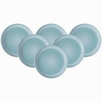 SPEISETELLER Perlemor Aqua blau ø 27,1 cm 6er Set - Blau, Keramik (27.1cm) - like.Villeroy & Boch