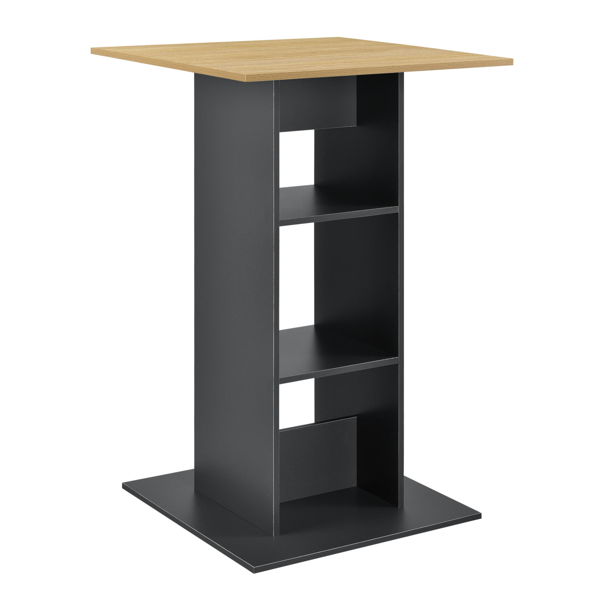 BARTISCH Visby - Braun, Holzwerkstoff (70/110/70cm) - [en.casa]