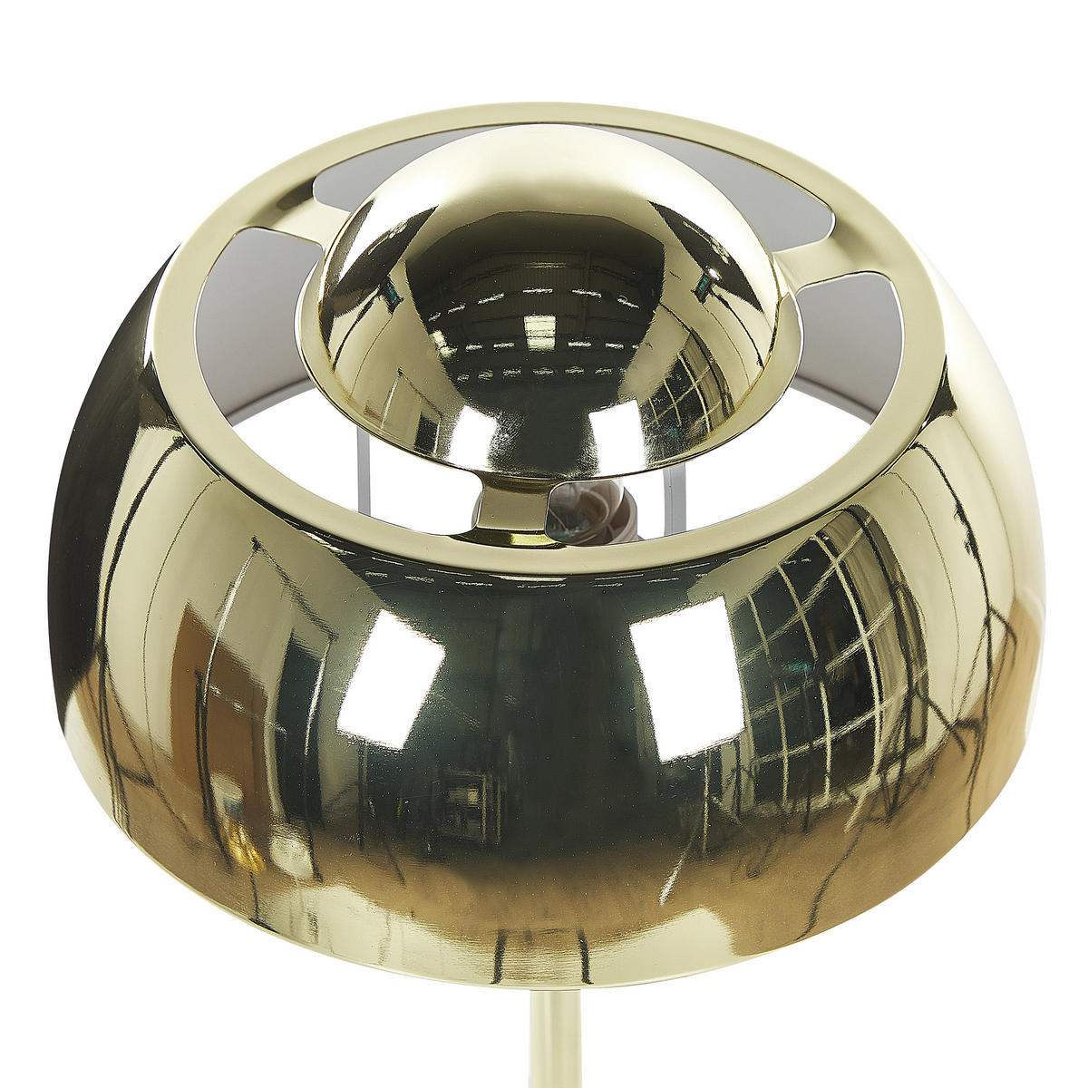 TISCHLAMPE Senette 24/24/44 cm - Goldfarben, Metall (24/24/44cm) - Beliani