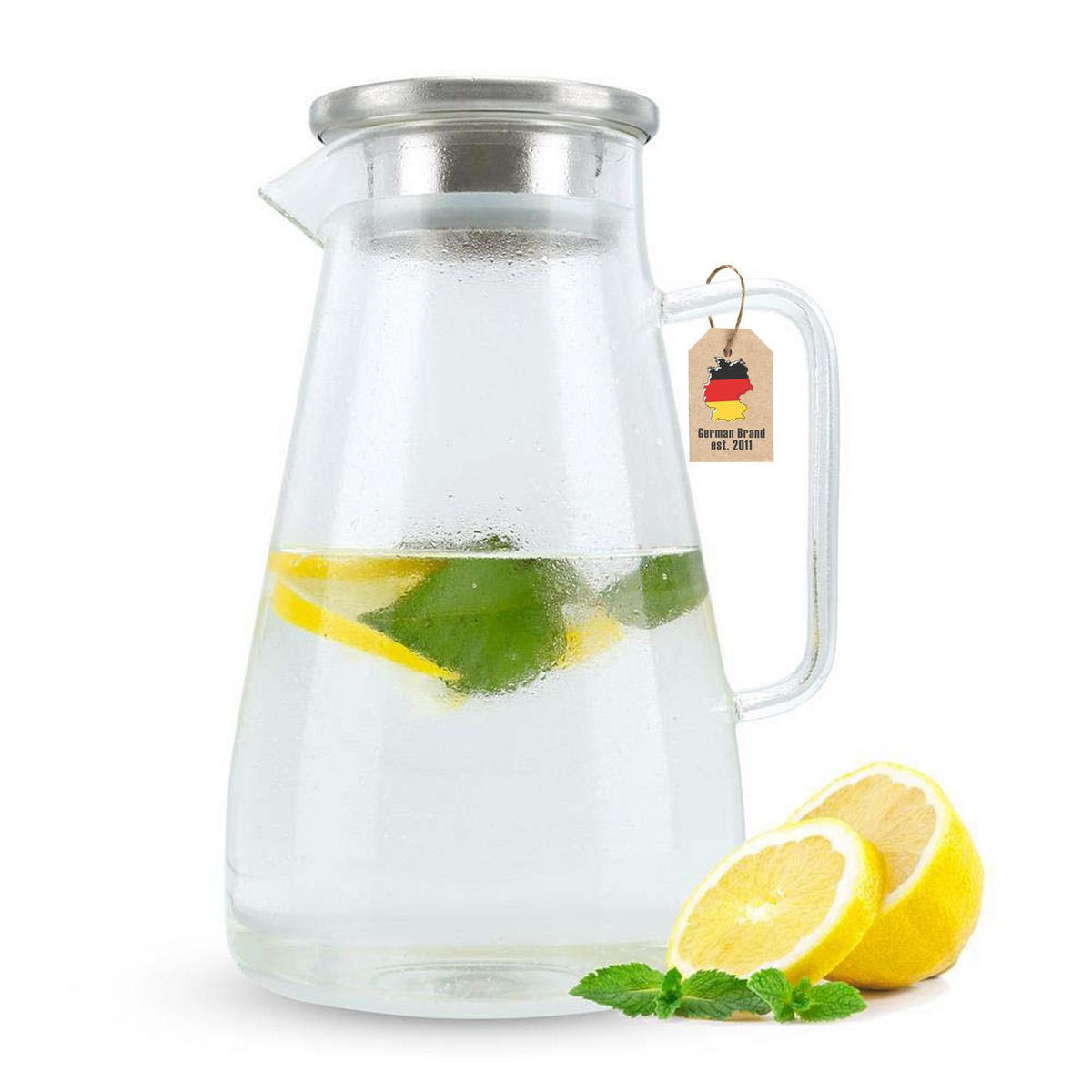 KARAFFE - Transparent, Glas (1.5L) - Intirilife