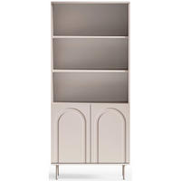 REGAL Orvella Taupe 80 cm - Taupe, Holzwerkstoff (80/180/40cm) - Homebook