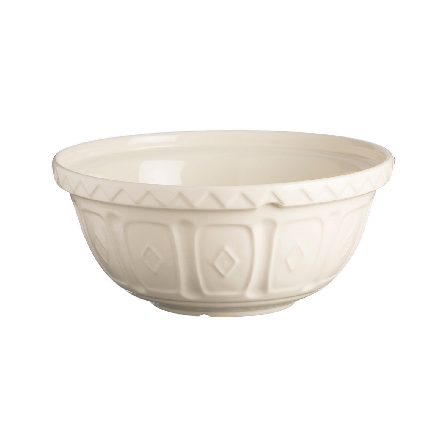 RÜHRSCHÜSSEL, creme, 4 Liter, Ø 29 cm - Creme, Keramik (29/15cm) - Mason Cash