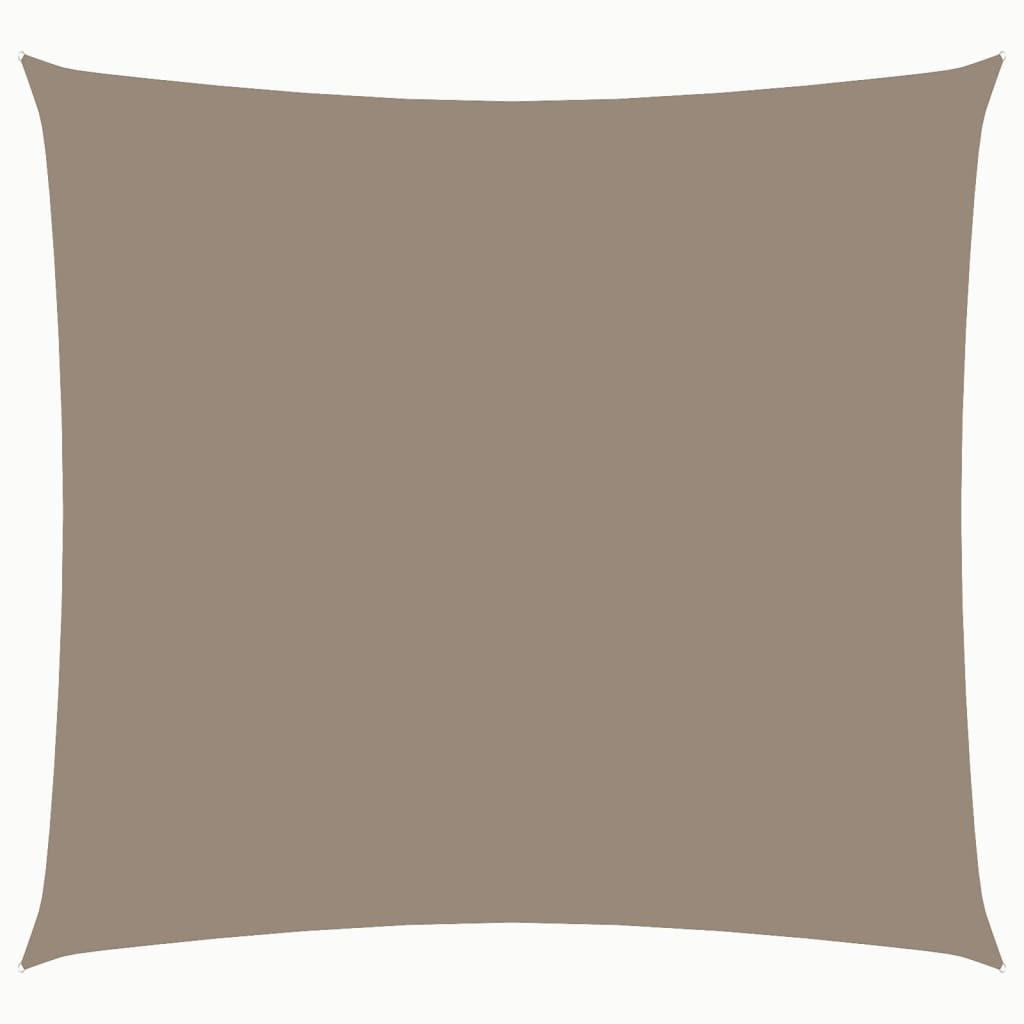 SONNENSEGEL Oxford-Gewebe Quadratisch 2,5x2,5 m Taupe - Taupe, Textil (250/250cm) - furnicato