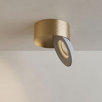 LED-AUFBAULEUCHTE Santa Neo Gold/Weiß Warmweiß - Goldfarben/Weiß, Metall (10.8/10.8/5cm) - s.luce