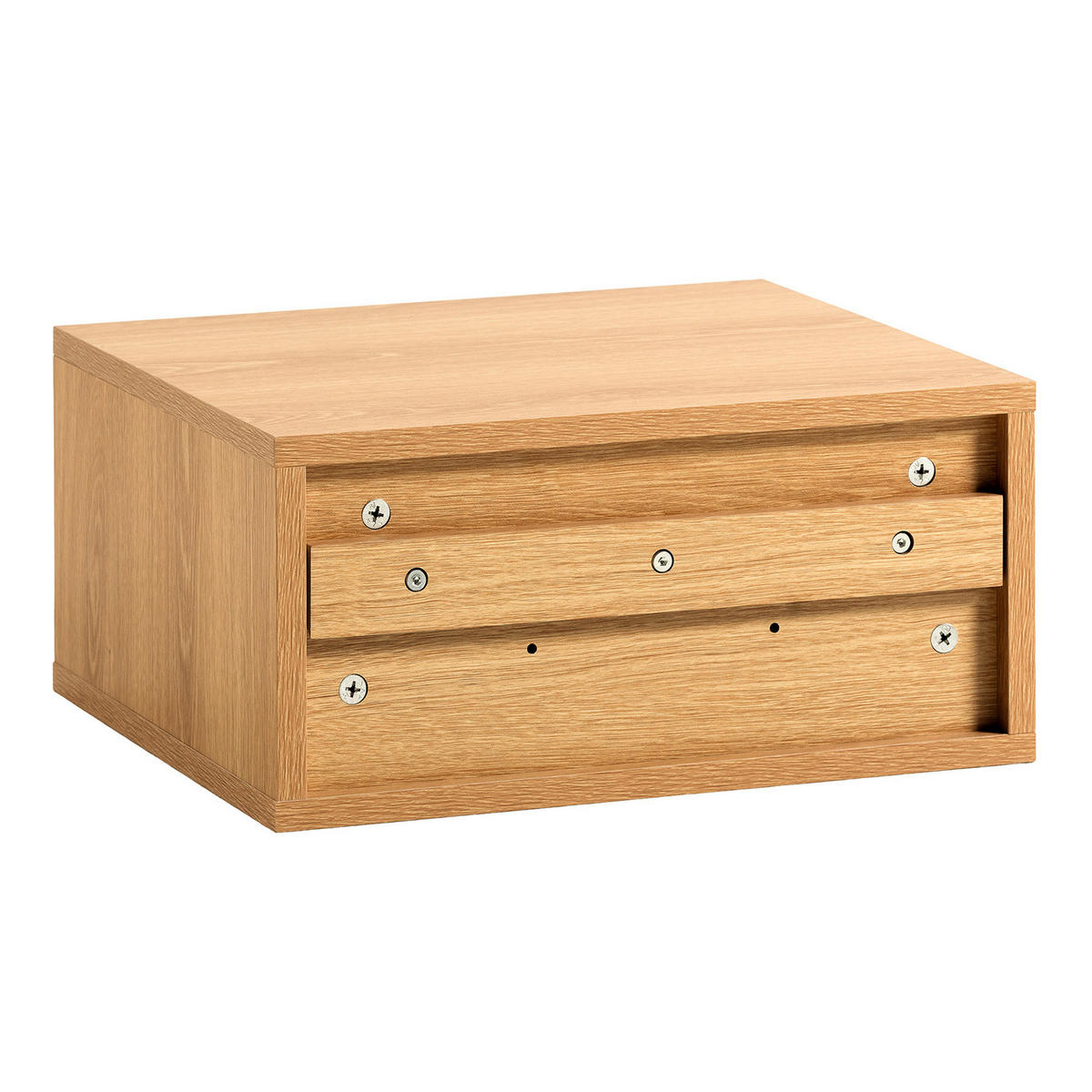 MĂSUȚA de noapte SUSPENDATĂ Florida 1 sertar aspect de stejar - culoare lemn stejar, compozit lemnos (40/19/35cm) - VS Venta-stock