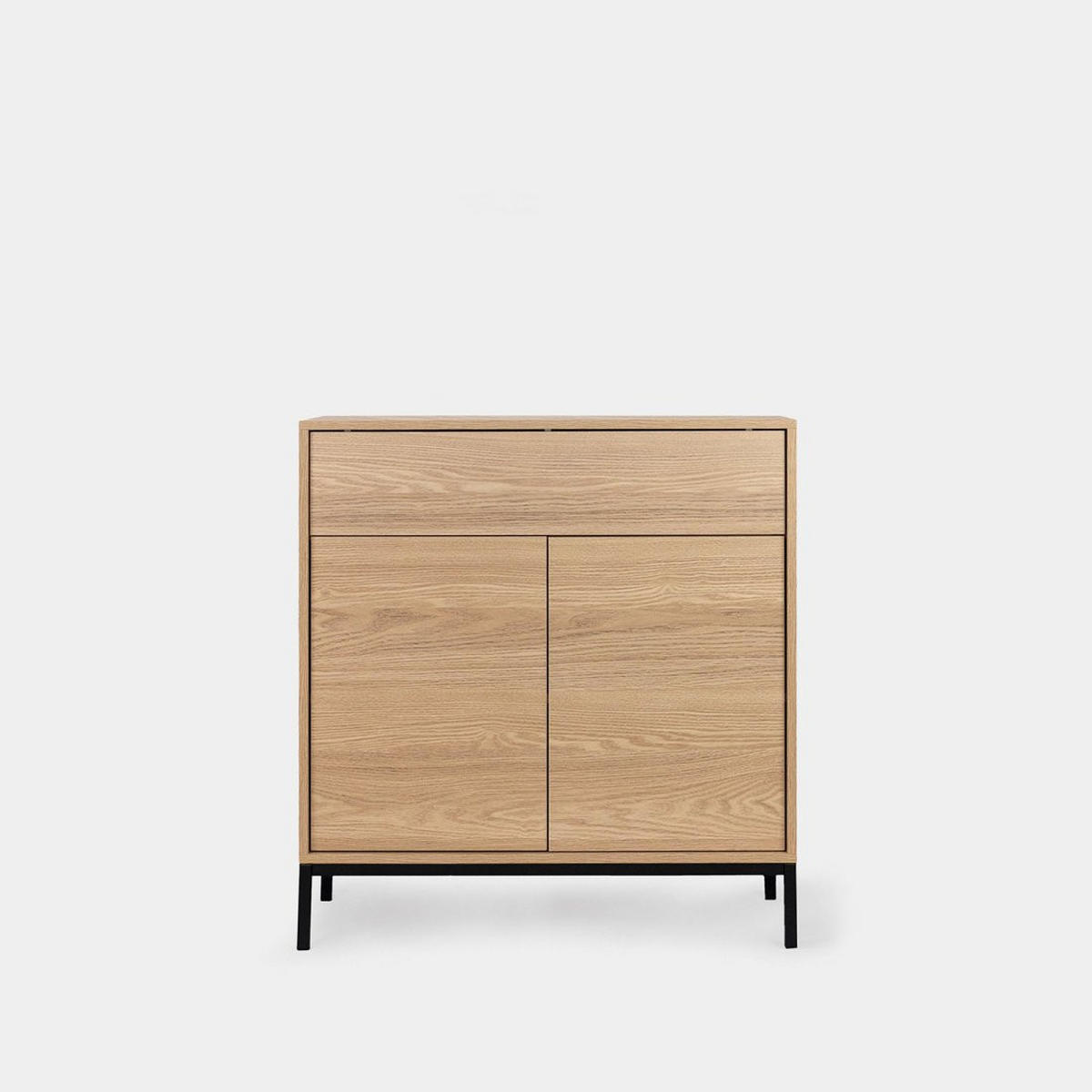 KOMMODE Remi Natürlich 80 cm x 85 cm - Naturfarben, Holzwerkstoff (80/85/40cm) - Klast Home