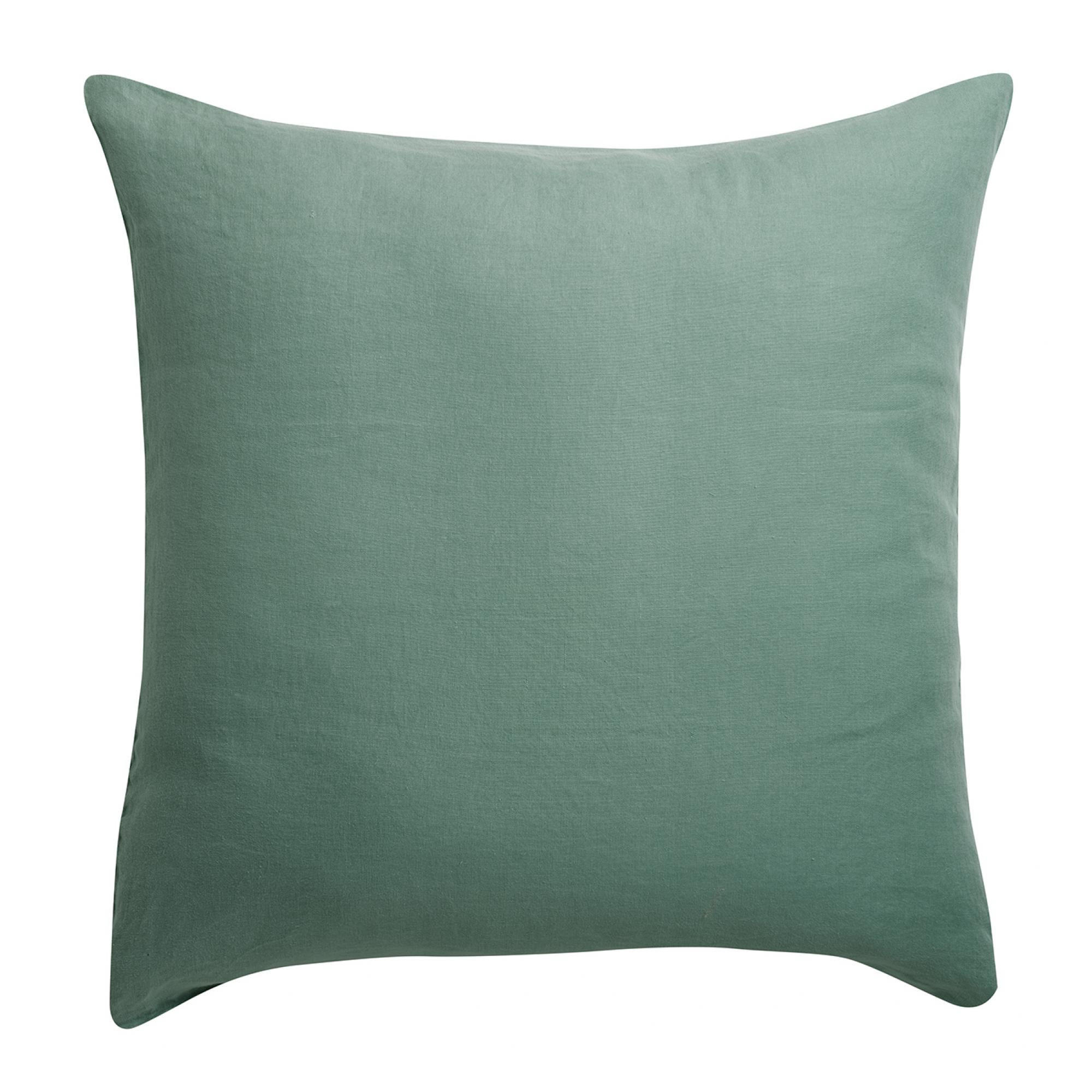 KISSENBEZUG Kala salbeigrün 65 x 65 cm - Salbeigrün, Textil (65/65cm) - Vivaraise