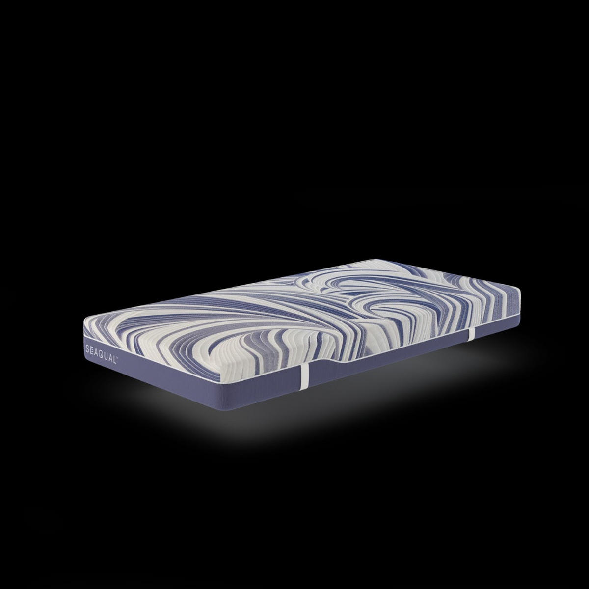 TASCHENFEDERKERN-MATRATZE "Ocean Clean TFK", H4, 80 x 200 cm, Höhe: ca. 21 cm - Blau, Textil (80/200cm) - Hn8 Schlafsysteme