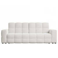 SCHLAFSOFA MOLLY mit Bettkasten, Stoff Weiß - Weiß, Textil (248/92/93cm) - Idohome
