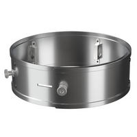 POWER RING FÜR RAKETENOFEN Ø25-35 cm - Silberfarben, Metall (25/9/25cm) - BBQ Boss